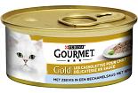 Gourmet kattenvoer Gold Cassolettes vis/spinazie 85 gr