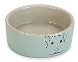 Beeztees voerbak cavia Frinca grijs/mint
