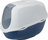 Moderna kattenbak Mega Smart Cat blue berry/wit