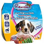 Renske hondenvoer Vers Vlees maaltijd Puppy kip & lam 100 gr