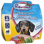 Renske hondenvoer Vers Vlees maaltijd Adult kip & rund 100 gr