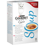 Gourmet kattenvoer Crystal Soup tonijn 4 x 40 gr
