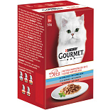 Gourmet kattenvoer Mon Petit zalm 6 x 50 gr
