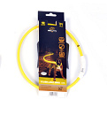 Lichthalsband nylon geel