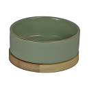 Voer- en Drinkbak Zeegroen 13 cm