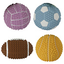 Hondenspeelgoed Sporty Ball met Piep Assorti