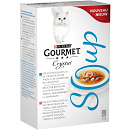Gourmet kattenvoer Crystal Soup tonijn<br> 4 x 40 gr