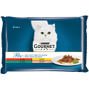 Gourmet kattenvoer Perle Classic 4 x 85 gr