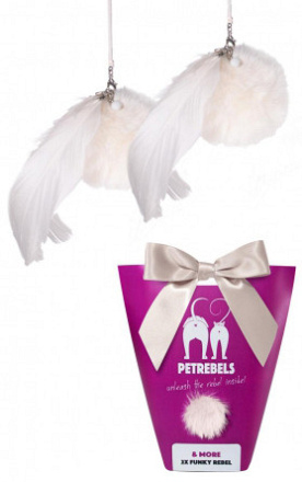 Petrebels speeltje & More 2x Funky Rebel soft grey