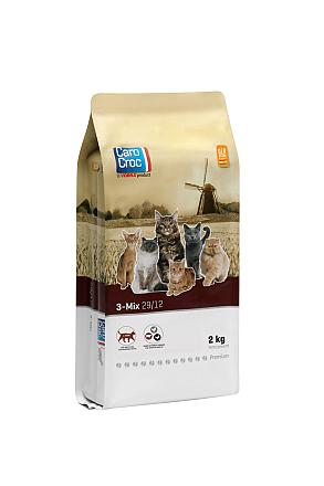 CaroCroc kattenvoer <br>3-Mix 2 kg