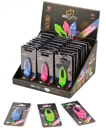 Fluo flashlight assorti