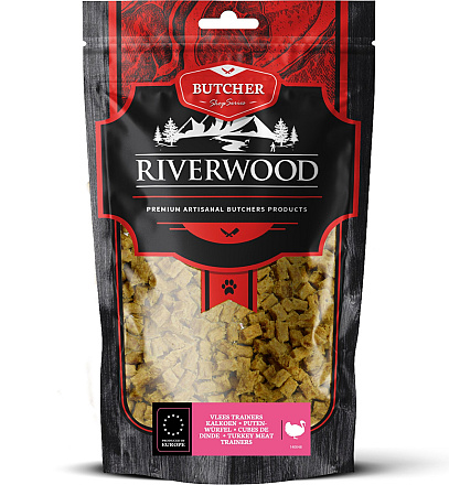 Riverwood Vlees Trainer Kalkoen 150 gr