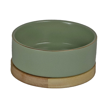 Voer- en Drinkbak Zeegroen 13 cm