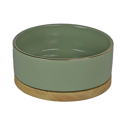 Voer- en Drinkbak Zeegroen 16 cm