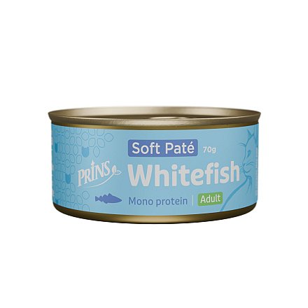 Prins Kattenvoer Soft Paté Witvis 70 gr