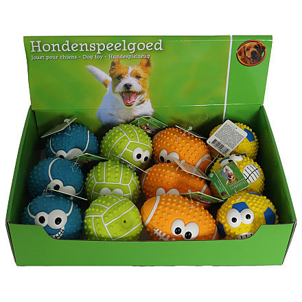 Hondenspeelgoed Sporty Ball met Piep Assorti