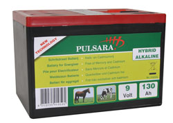 Pulsara - Batterij Hybride Alkaline 130Ah , 1 stuk