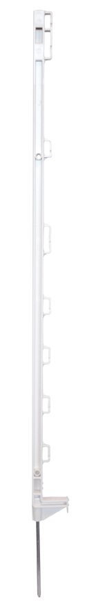 Pulsara - Kunststof paal 1.05m wit , per 10 stuks
