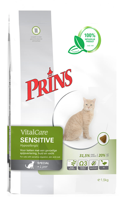 Prins VitalCare Sensitive Hypoallergic 1.5 kg