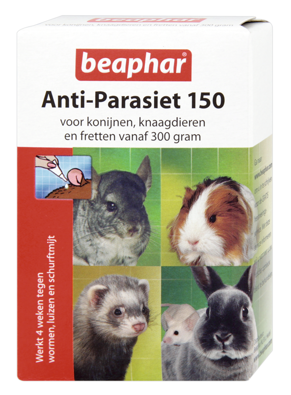 Beaphar - Anti-parasiet 150 , 4 stuks