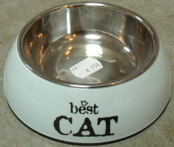 Eet/drinkbakje - " Best cat 2 "