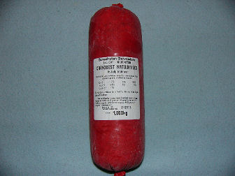 Carnibest worst ROOD , 1 stuk