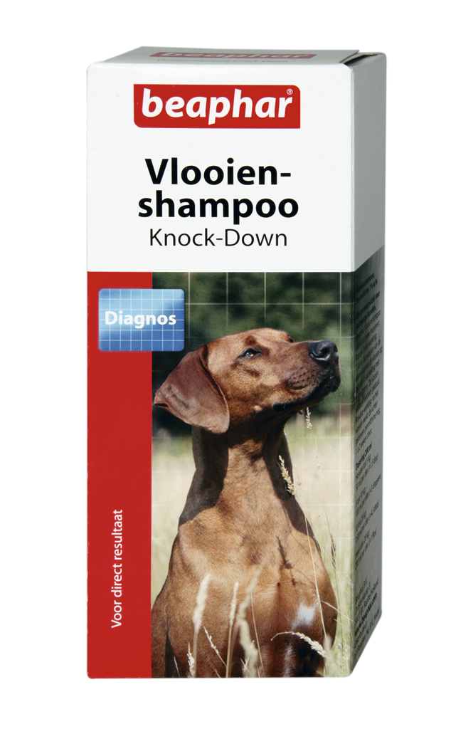 Beaphar - Vlooienshampoo knock-down, 200ml