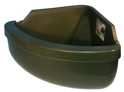 Voerbak Driehoekig + antimorsrand 31 Liter (VOERB01O), 1 Stuk