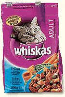 Whiskas Dry Adult Tonijn & Groenten, 3.8 KG